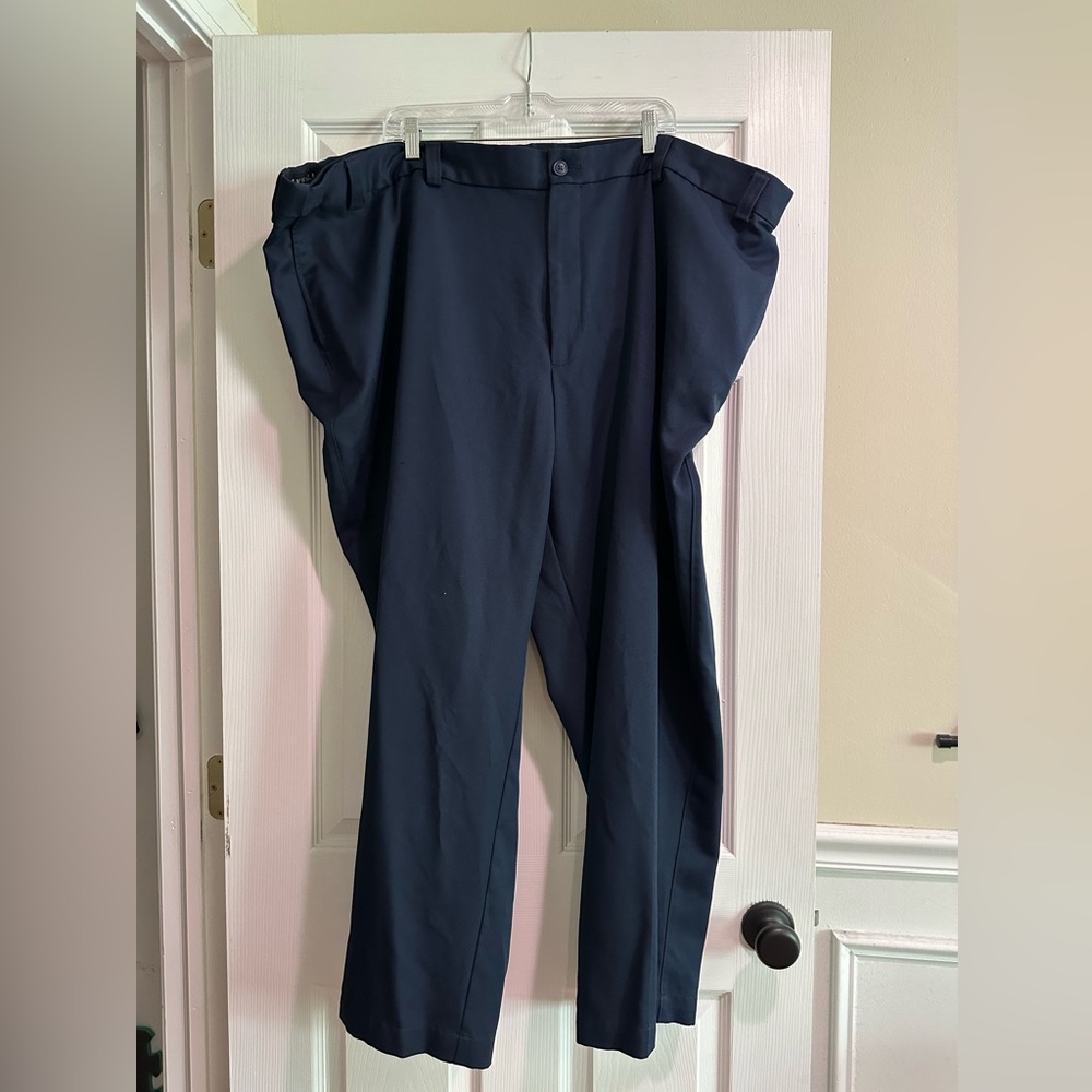 56W/30L Oak Hill Navy Blue Dress Pants